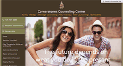 Desktop Screenshot of cornerstonescounselingcenter.com